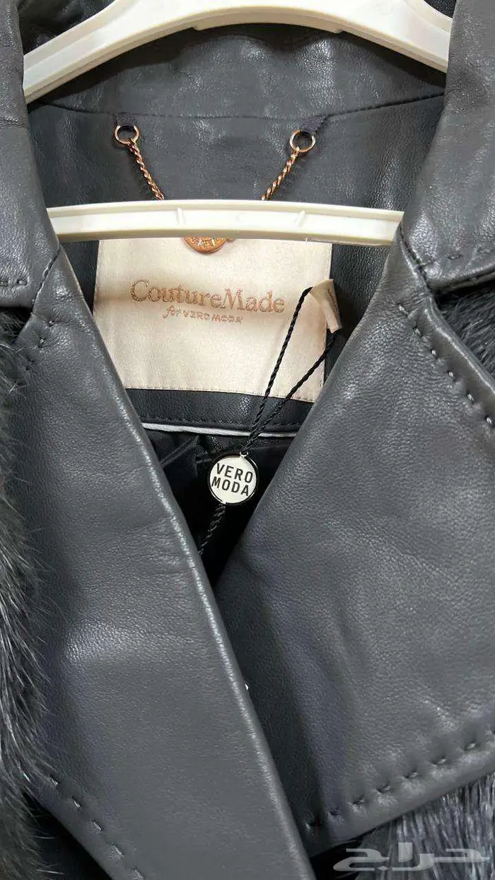 جاكيت جلد جديد ماركة VERO MODA مقاس S 2