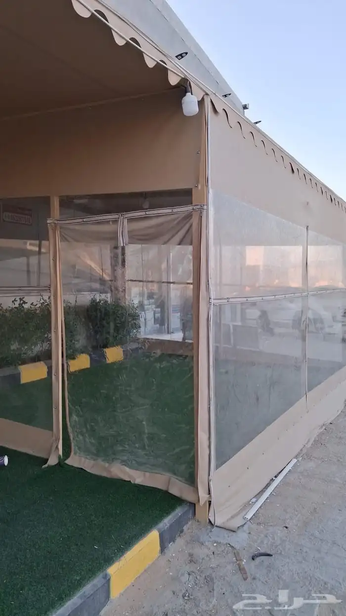 خيم خارجية استعمال شهر الطول 12 متر العرض 6 امتار للبيع 3