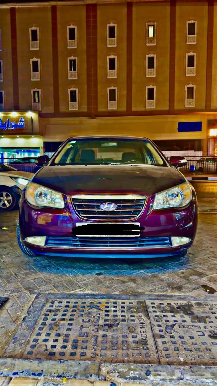 سياره النترا 2010 قير عادي للجادين فقط اللون عنابي 0