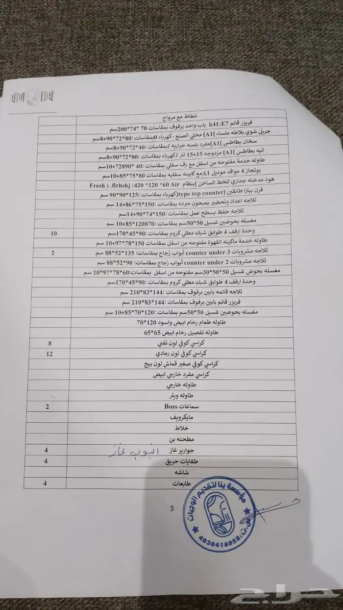 معدات مطاعم وكافيهات كاملة للبيع 12