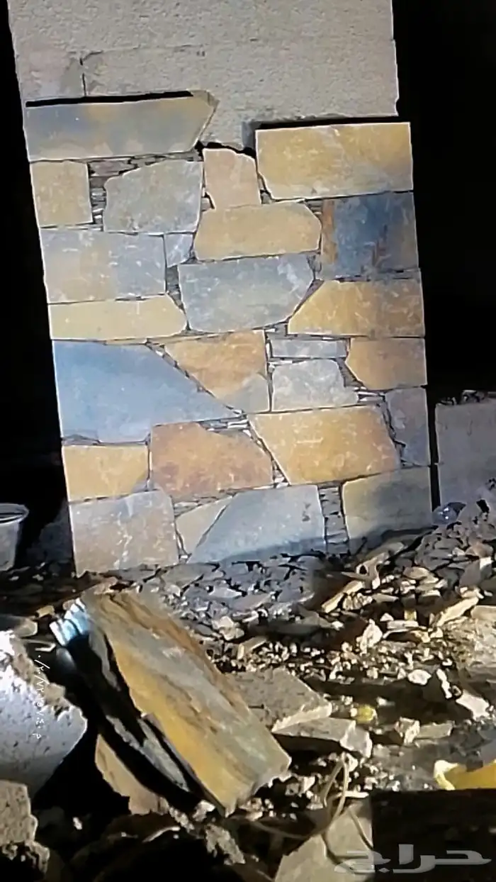 حجر تلبيس وبنيان عده الوان مختلفه 9