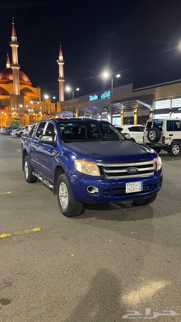 رينجر فورد ديزل دبل 2015 ازرق مجهزه تجهيز بر 2