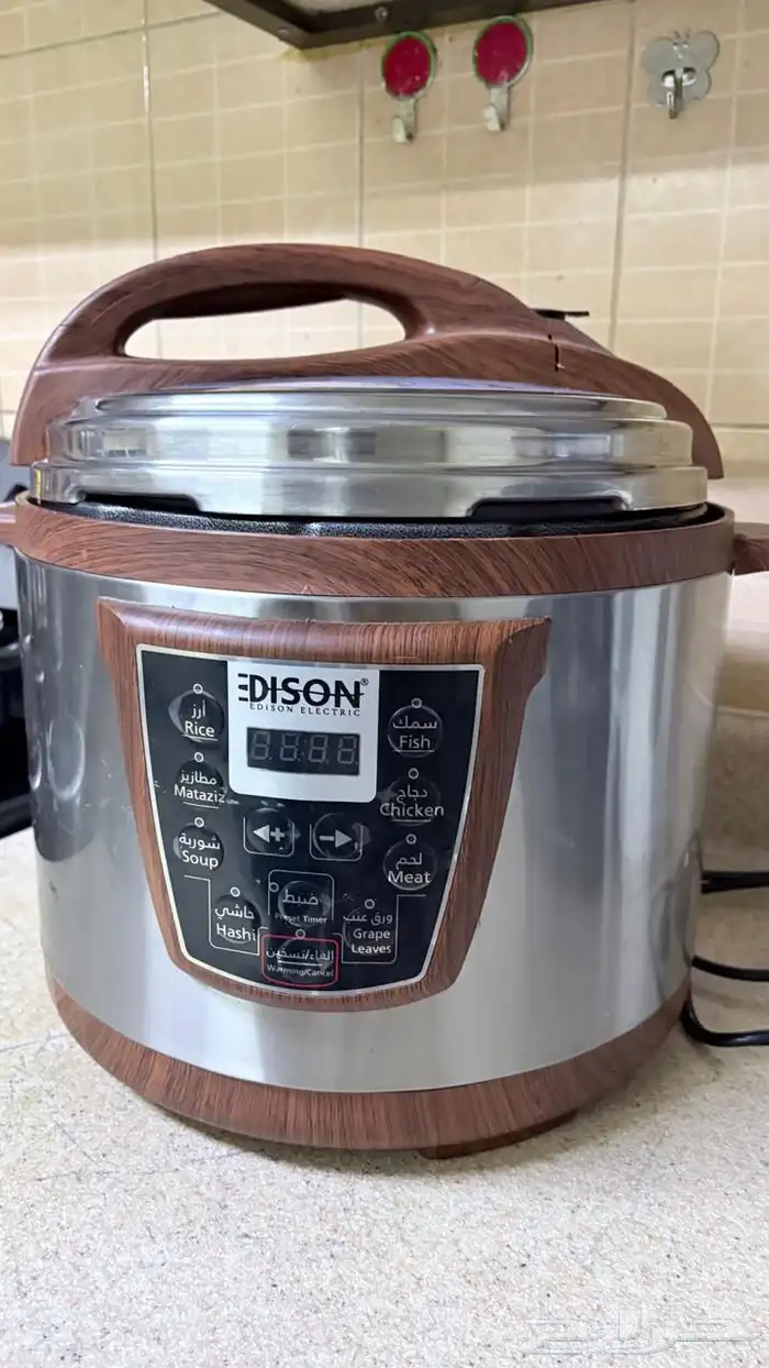 قدر ضغط كهربائي اديسون 0