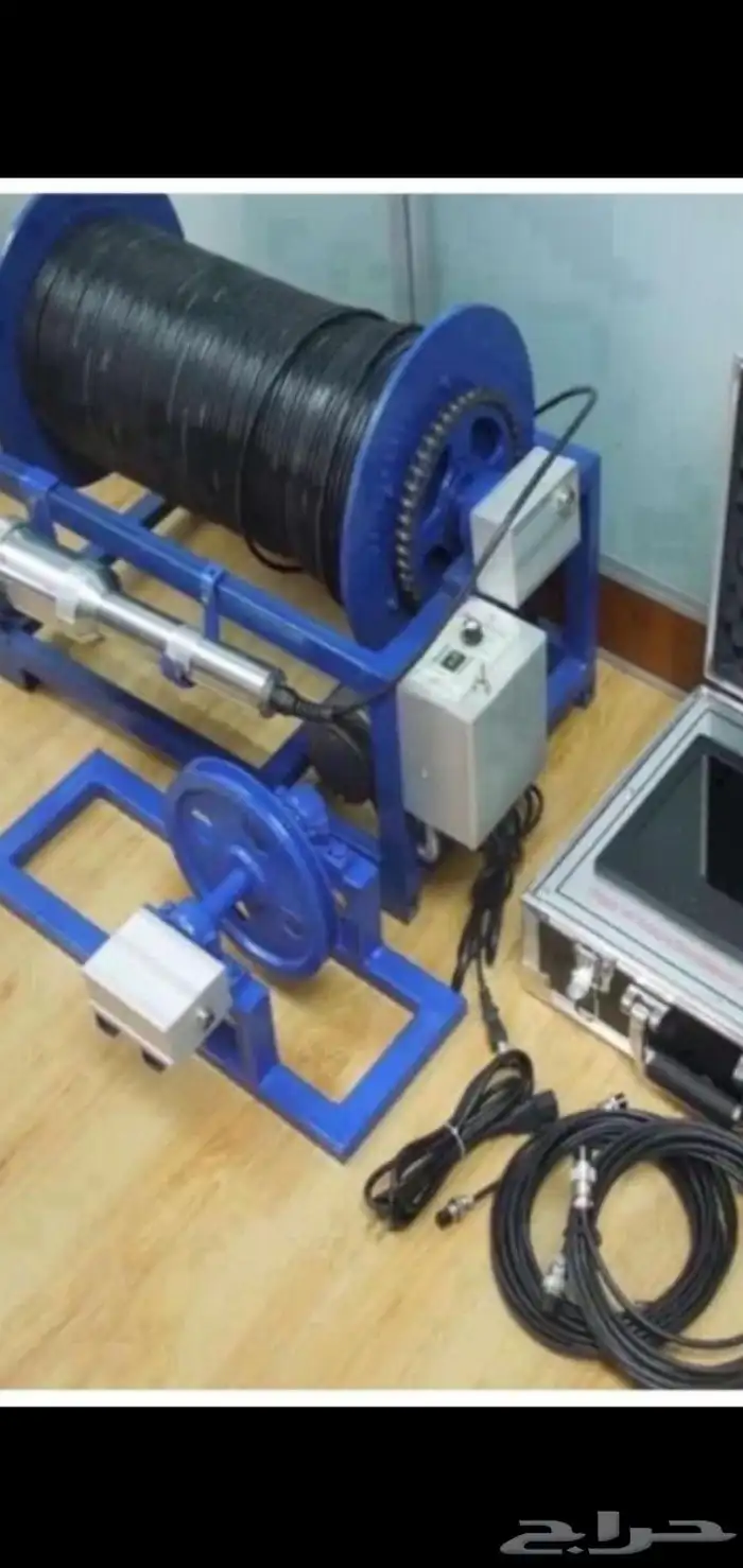 تصوير وفحص آبار المياه بكميره حديثه 1