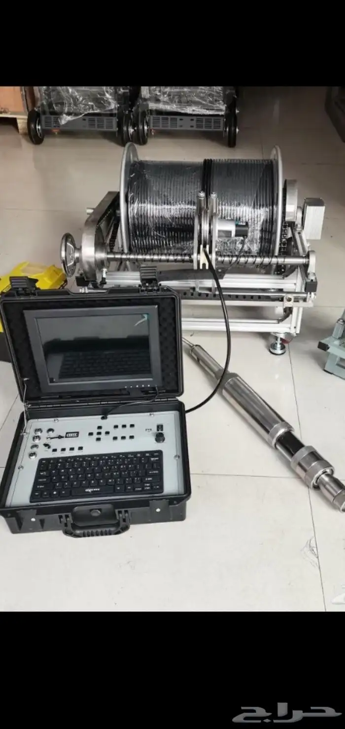 تصوير وفحص آبار المياه بكميره حديثه 3