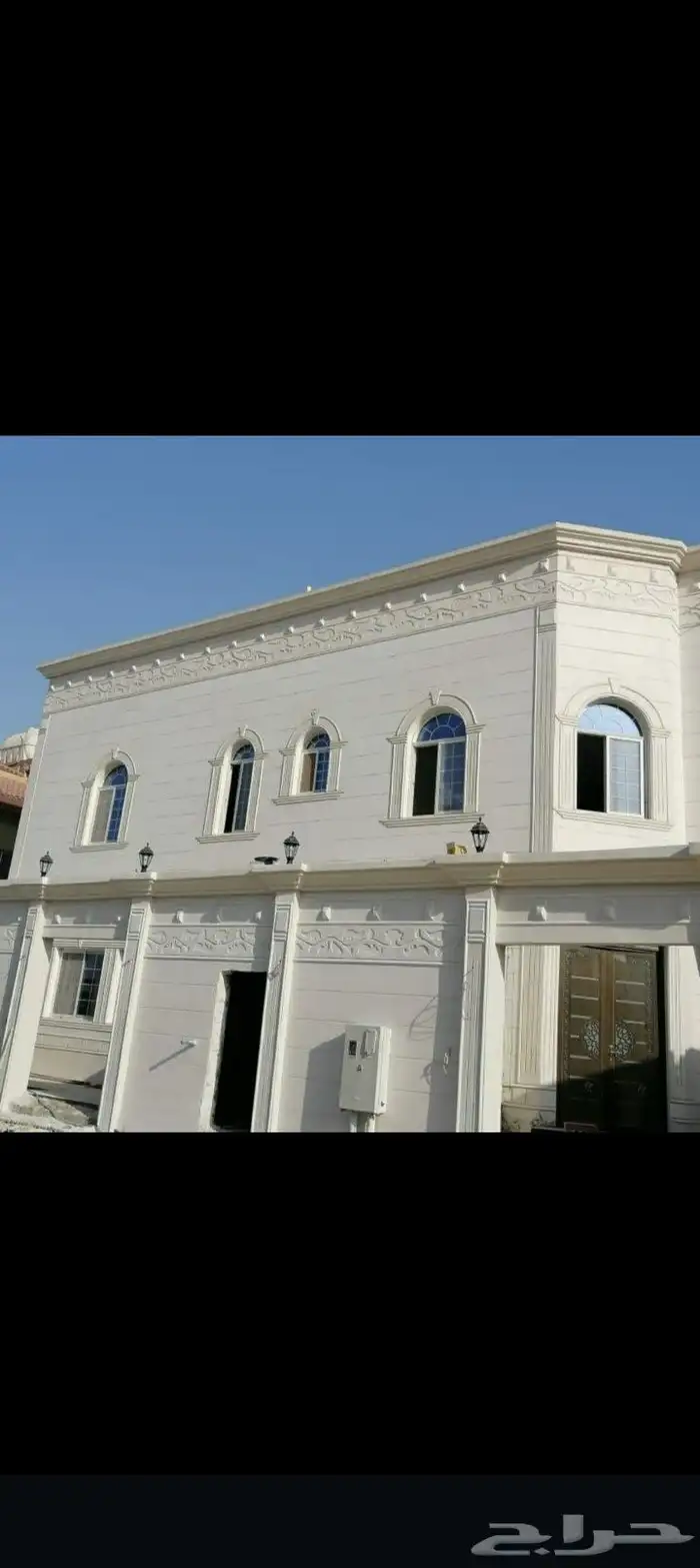 ديكورات خارجيه والياسه ملونه بلاسمنت الأبيض وكسررخام اسباني 4