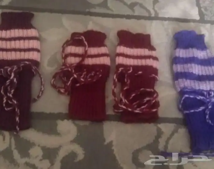 غطاء سرير شتوي ثقيل وقفازات 4