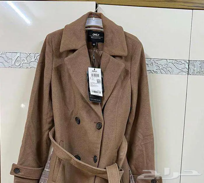 جاكيت مانطو نسائي فاخر جديد ماركة only مقاس M 1