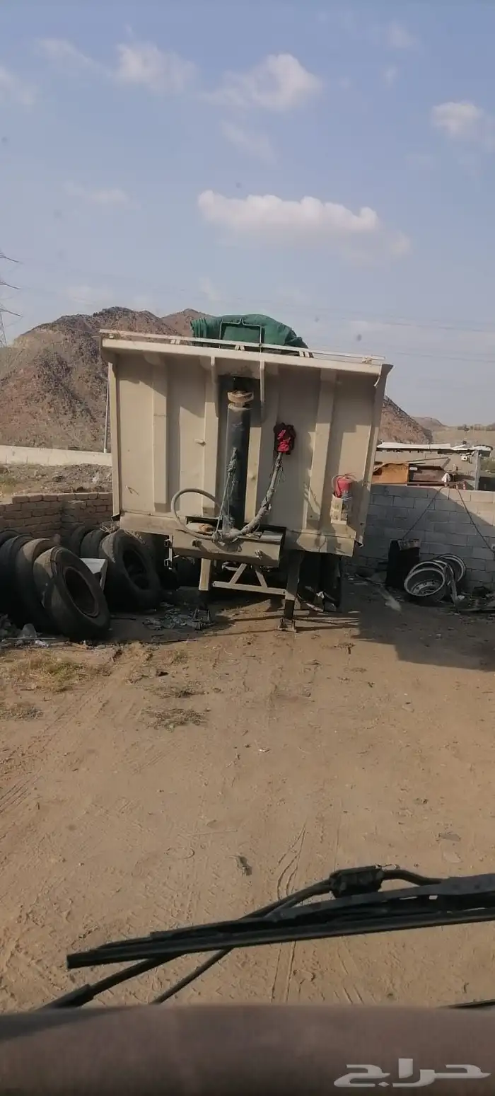 صندوق قلاب 18 متر للأجار مكه فقط السعر 2000 عقد اكتروني 0