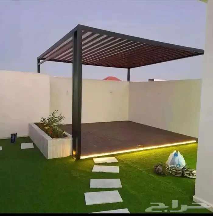 جلسات برجولات حداد مظلات سواتر 0