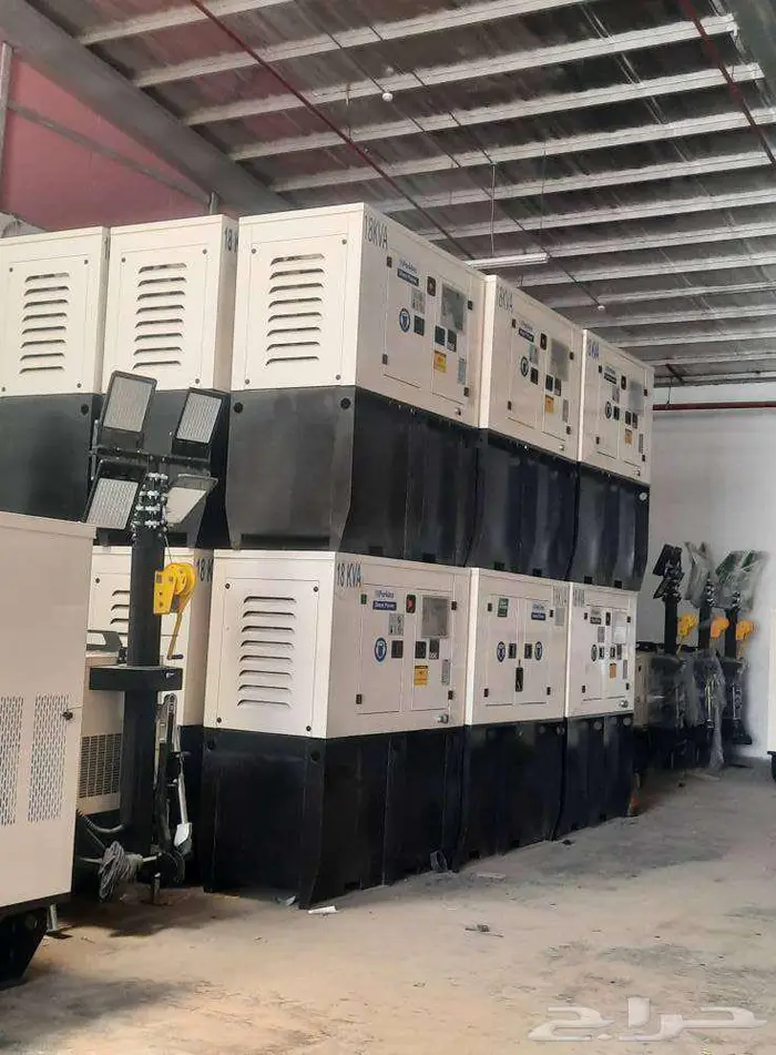 مولدات ديزل   تور لايت   محولات كهربائية 2