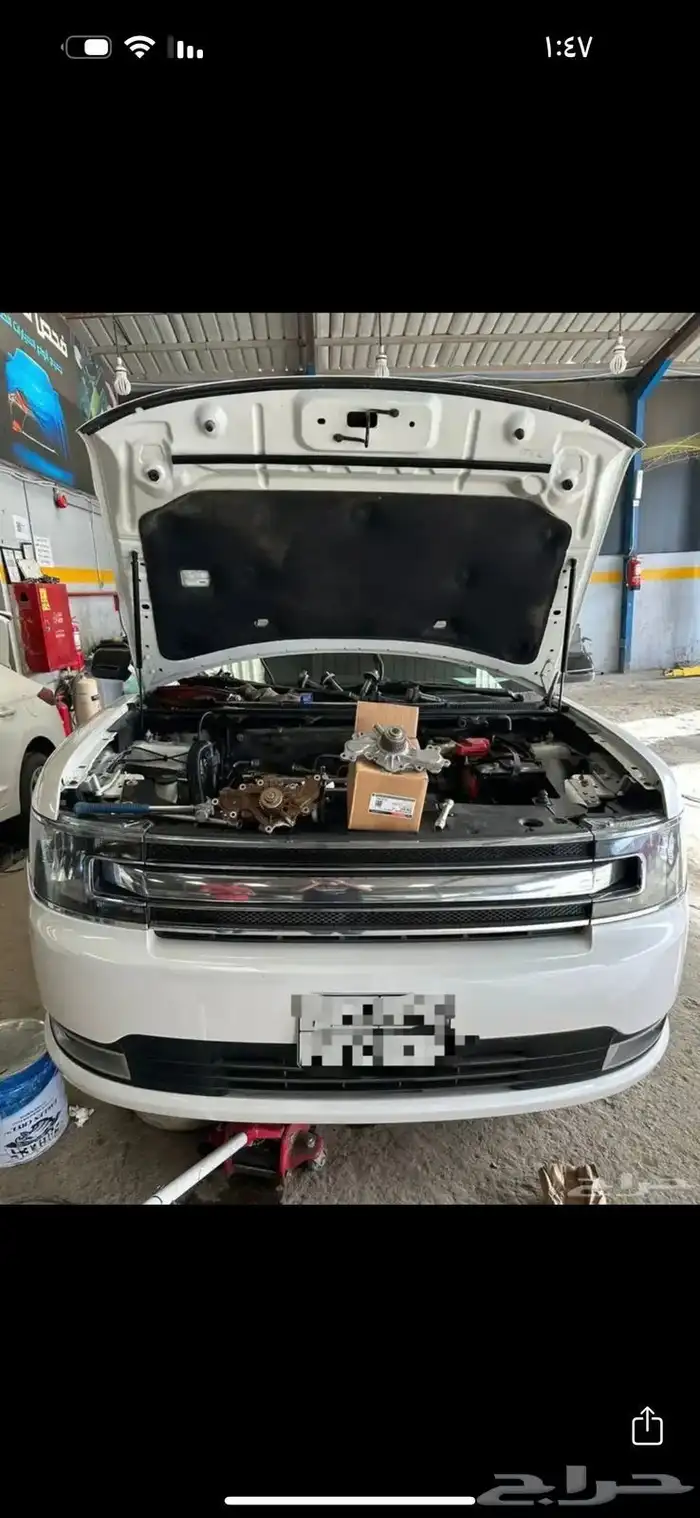 تغيير طرمبة ماء فورد تورس ادج فلكس فقط 500 ريال مع الضمان 5