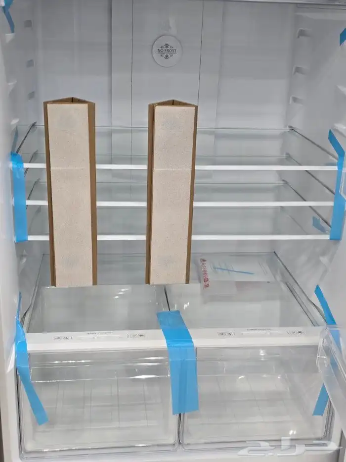 ثلاجة بابين فريزر علوي 22.4 قدم 635 لتر استيل ثلاجه كبيره 2