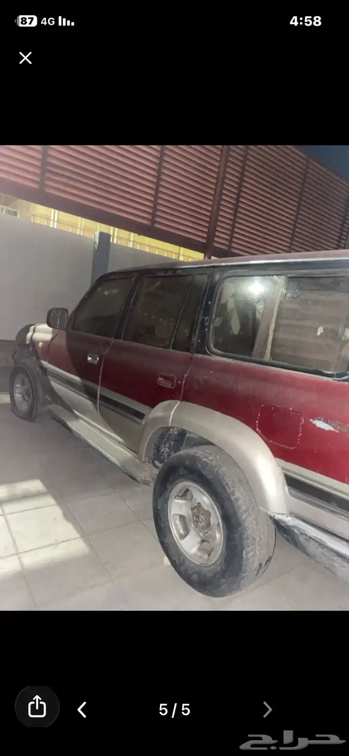 جيب صالون 93 للبيع مكينه ومحركات على الشرط 4