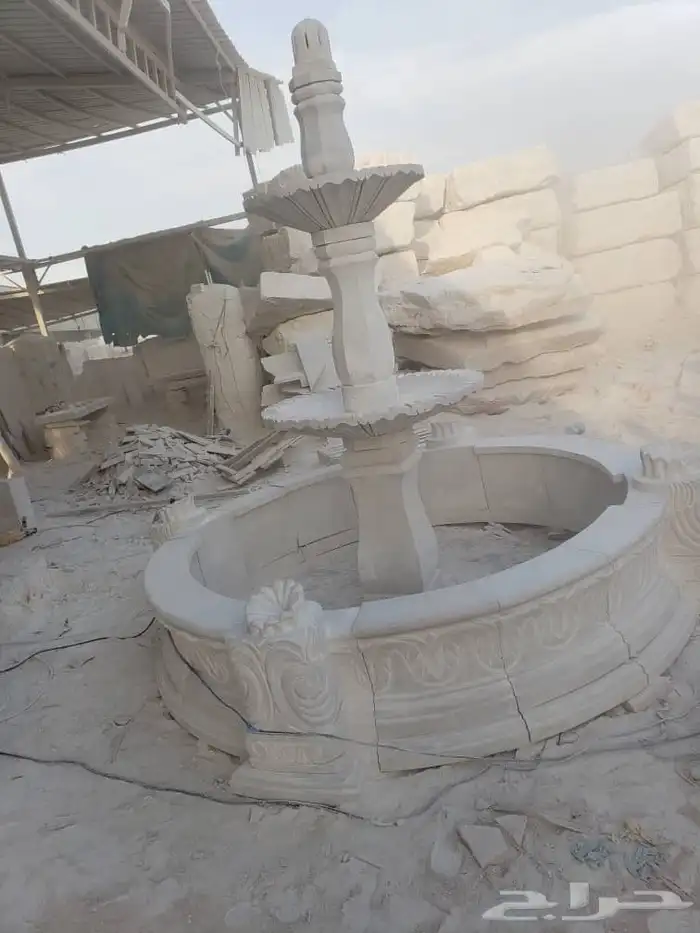 نحت حجر نوافير زخرفه 0