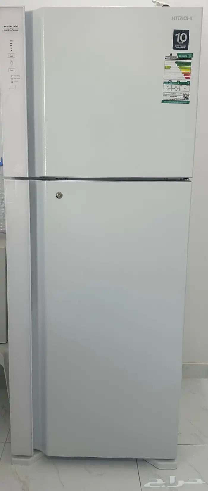 ثلاجة هيتاشي شبه جديد حجم 15.9 ديجيتال 0