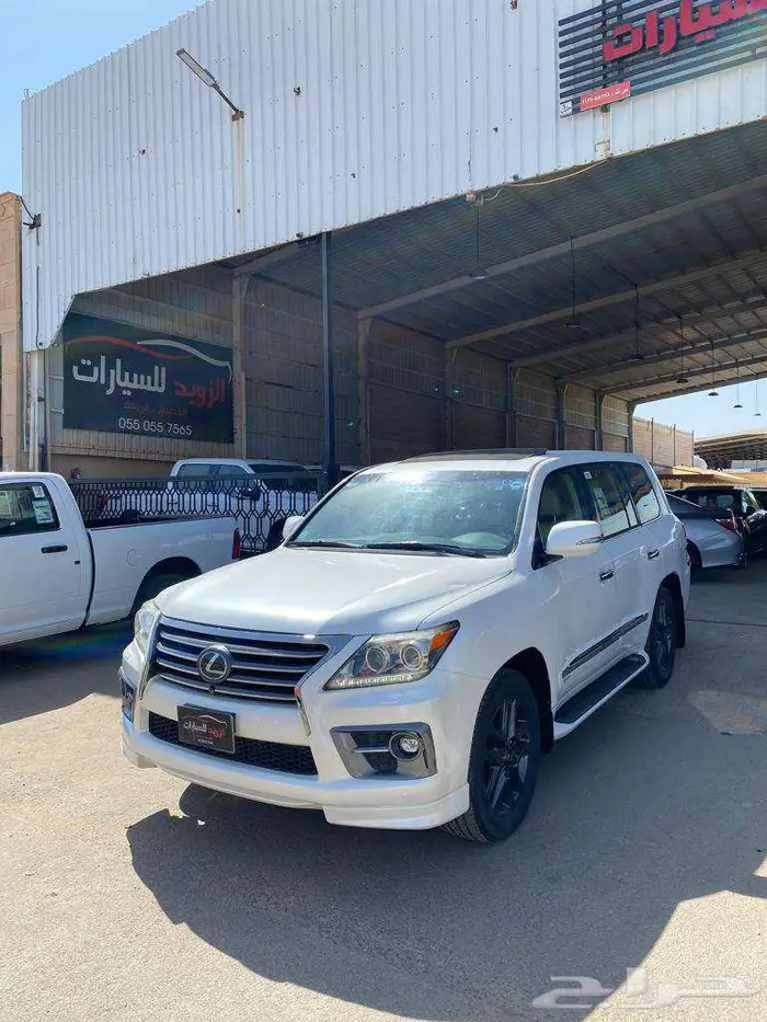 لكزس 2012 LX570 عداد 390 ألف محول 2015 1