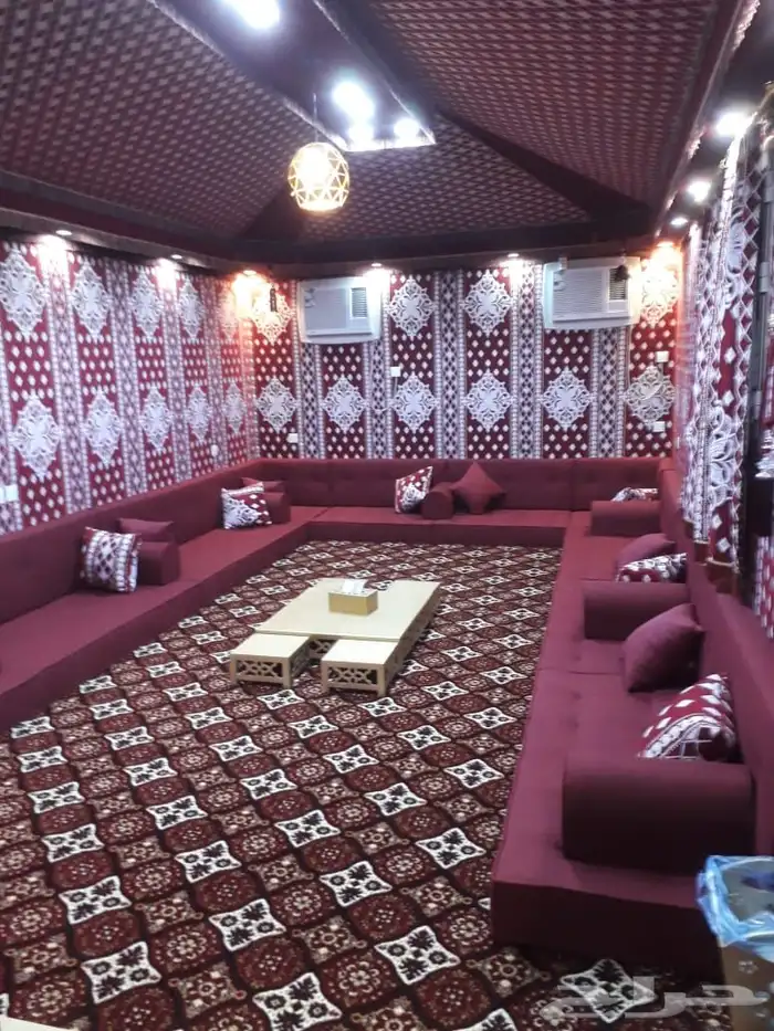 محل بن قحطان بيوت شعر قرميد 6