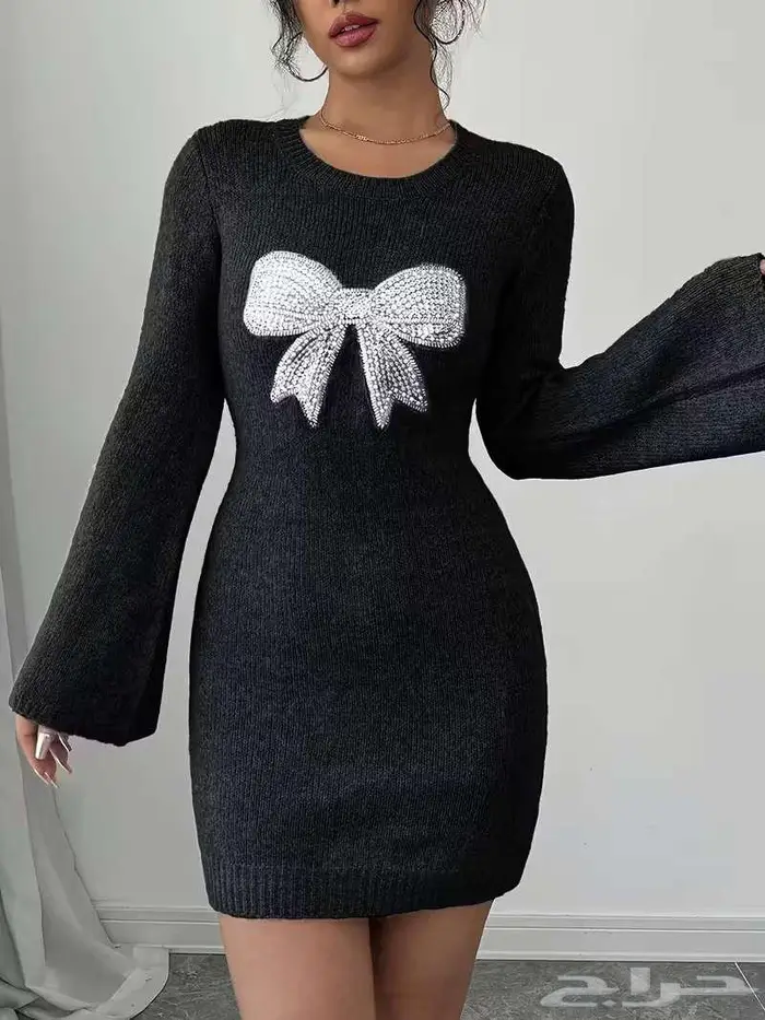 فساتين نسائيه شتويه انيقه 2