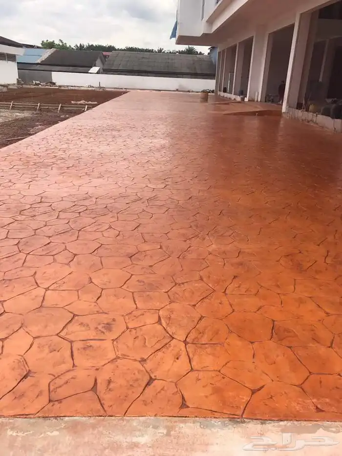 خرسانة مطبوعه صبه مروحيه مختلفة أشكال الوان ملونة 8