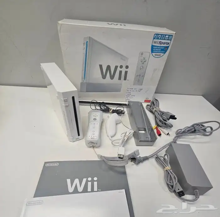 Wii جهاز وي مع مجموعة كبيرة من الألعاب 0