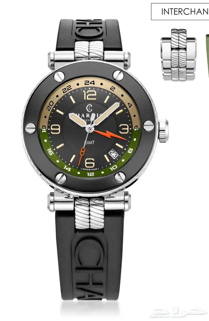 ساعه شاريول رجاليه اصليه 0