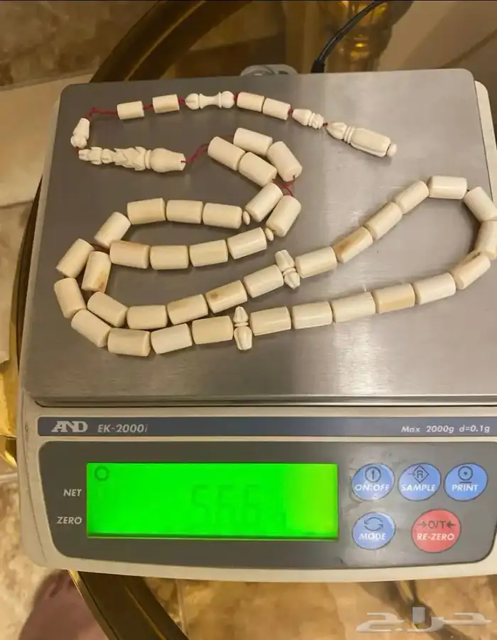 سبحه عاج فيل خراطة قديمه 4