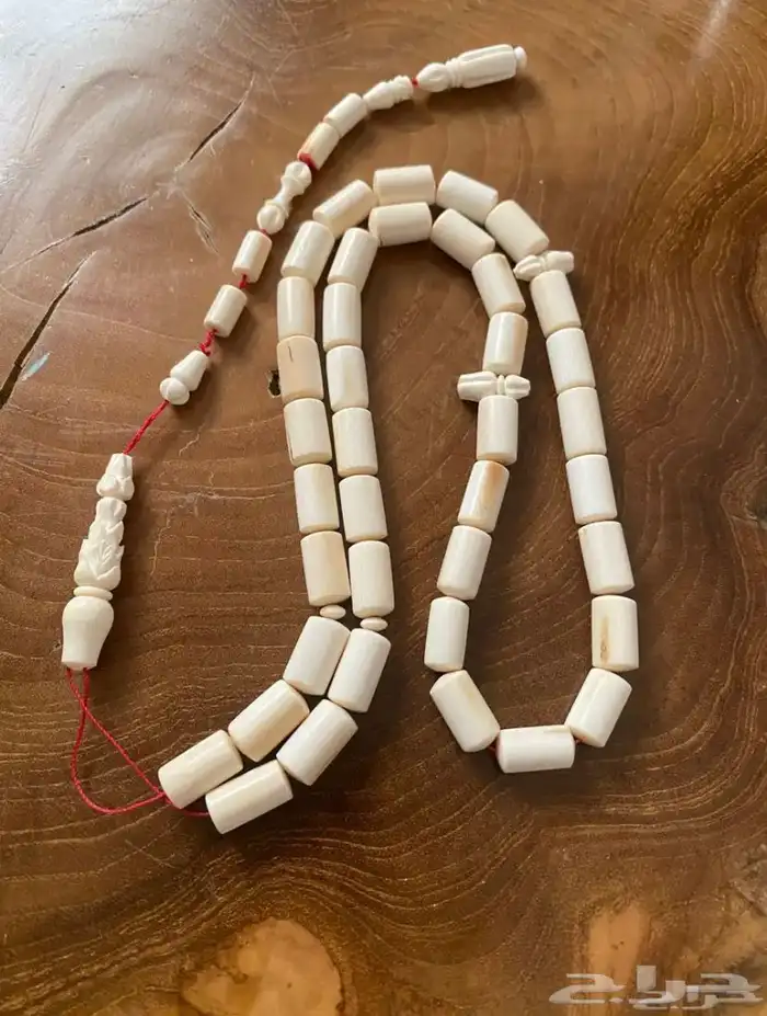 سبحه عاج فيل خراطة قديمه 0