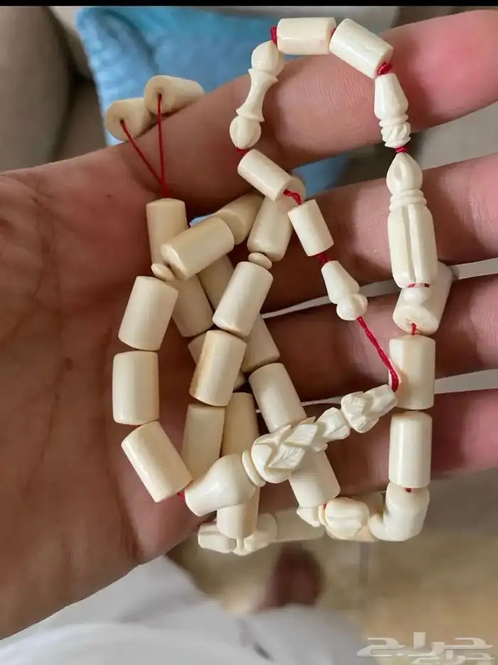 سبحه عاج فيل خراطة قديمه 2