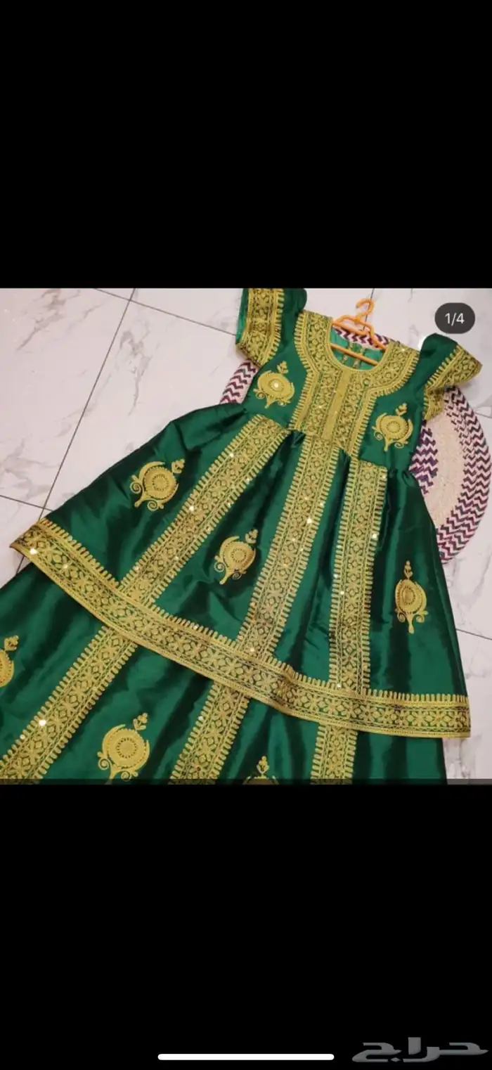 فستان بحريني مع الحزام تفصيل ب800 لبسه وحده فقط ابيعه ب250 0