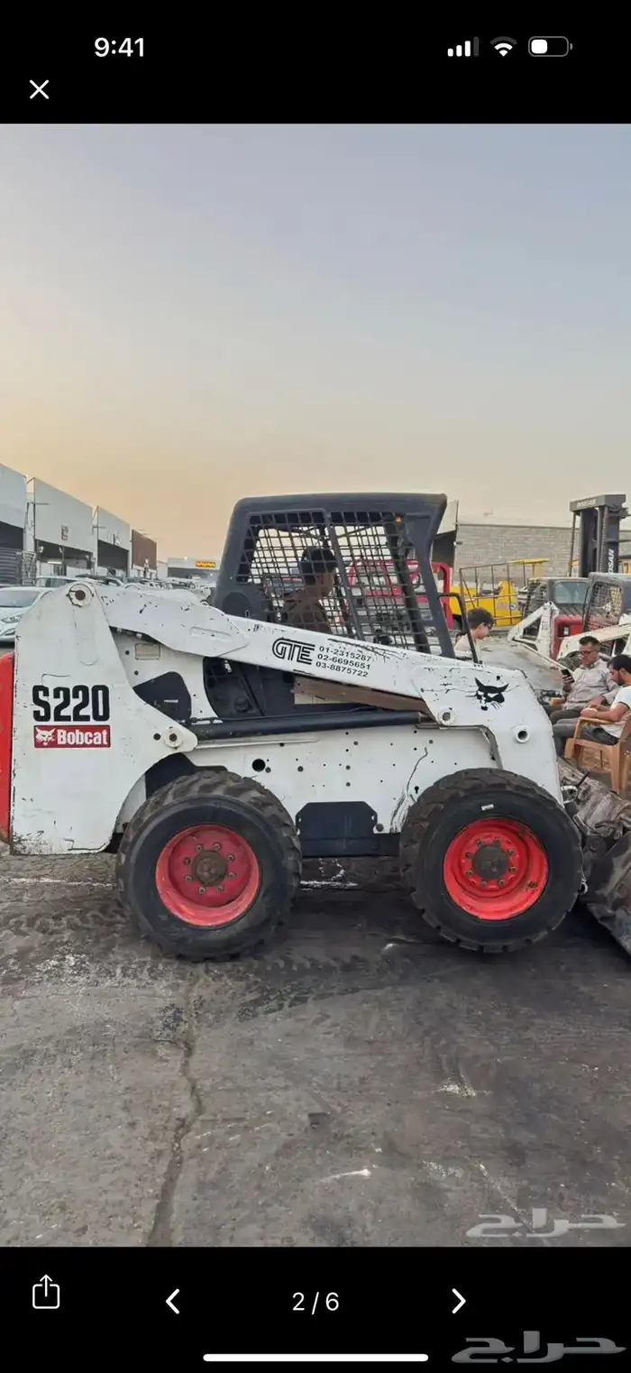 بوب كات اجار ودينه قلاب اجار بوبكات Bob cat for rent 0