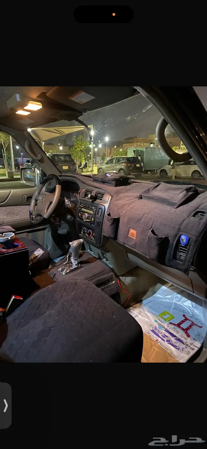 نيسان فتك شاص SGL لون اسود اساس تماتيك موديل 2015 23