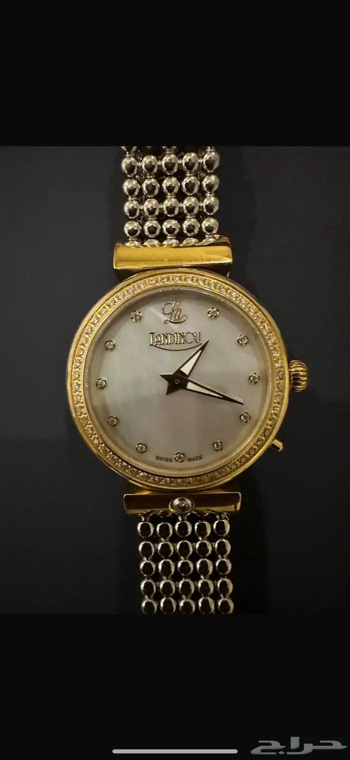ساعة الماس من الدهام مستعملة استعمال قليل جدا 0