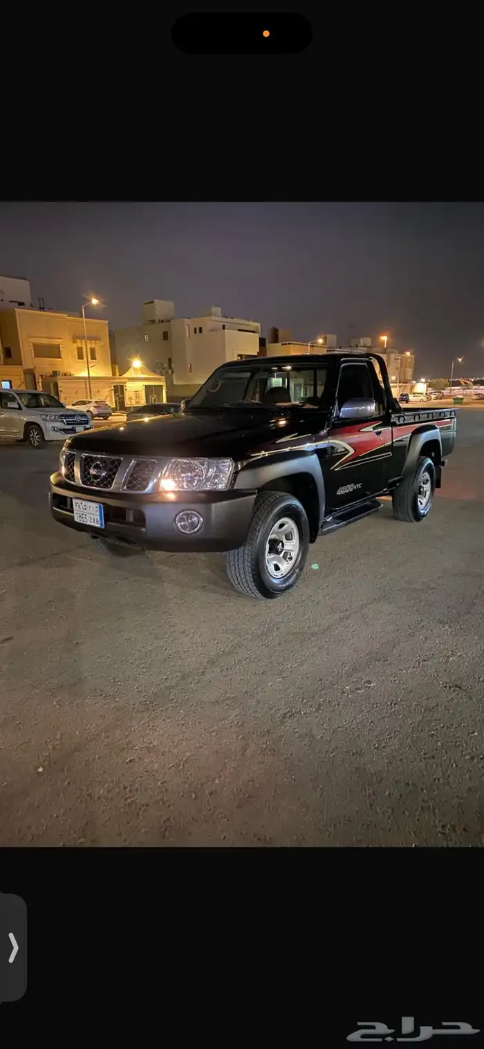 نيسان فتك شاص SGL لون اسود اساس تماتيك موديل 2015 15