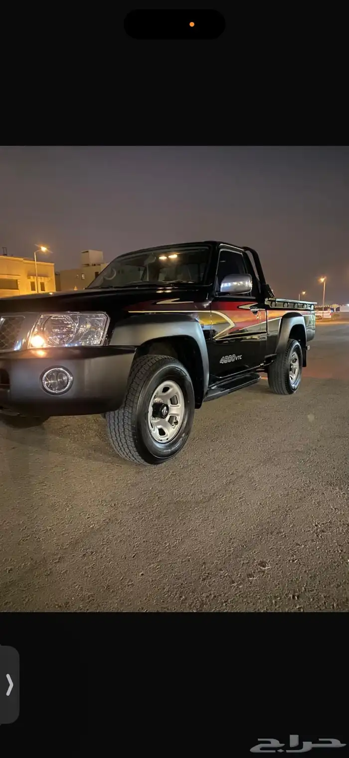 نيسان فتك شاص SGL لون اسود اساس تماتيك موديل 2015 16