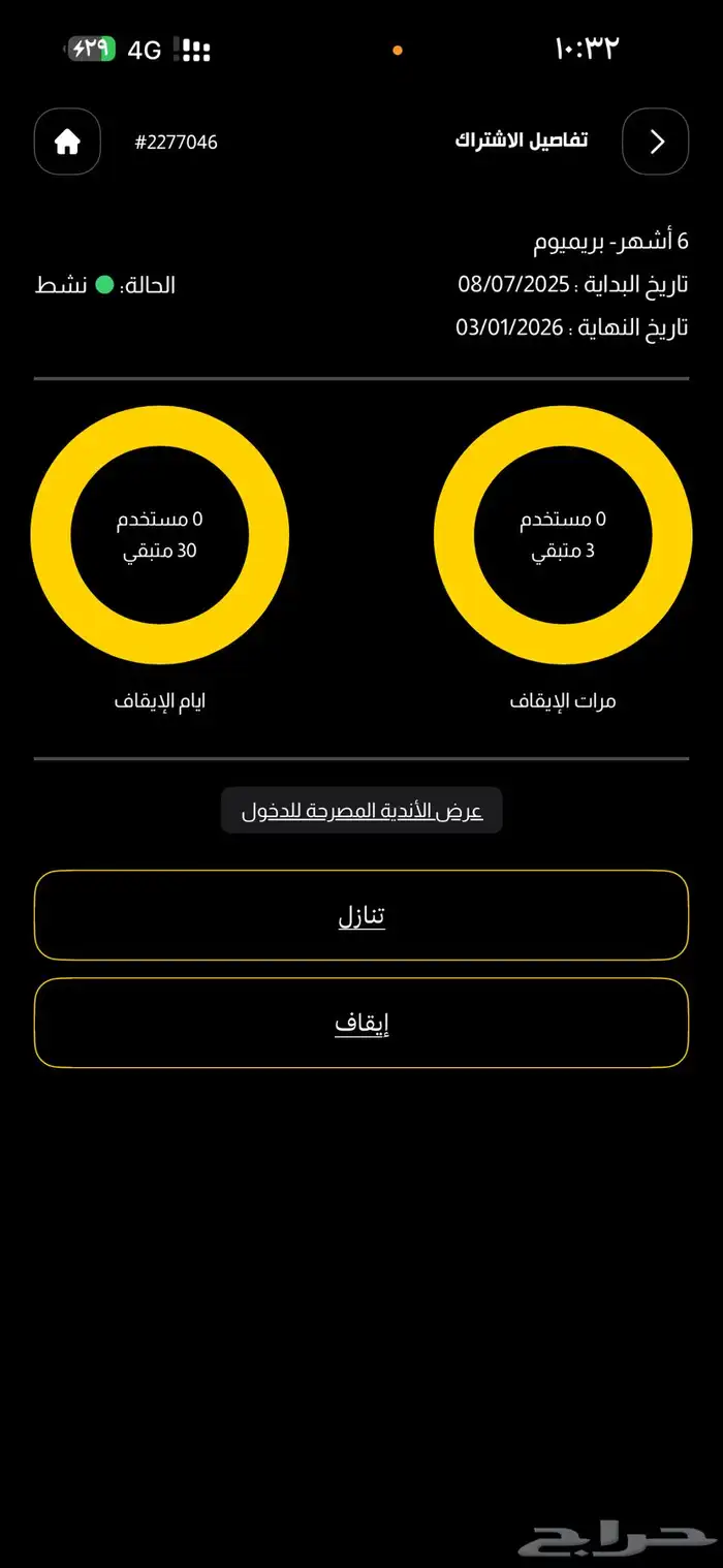 اشتراك بدي ماستر برميوم 0