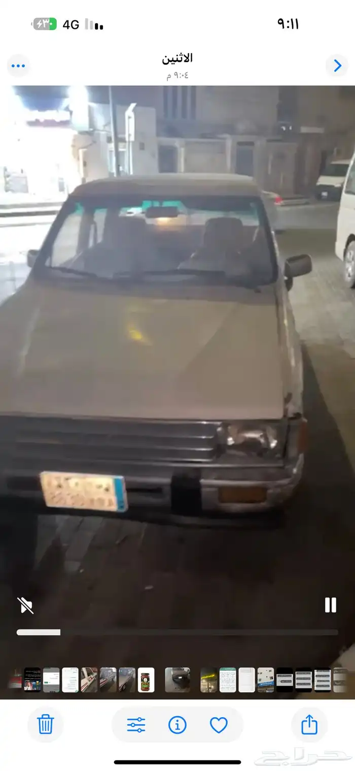 هايلوكس87 غير مجداد ولا مفحوص 3