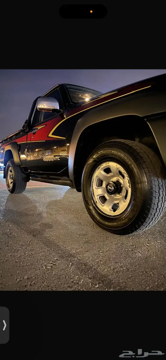 نيسان فتك شاص SGL لون اسود اساس تماتيك موديل 2015 13