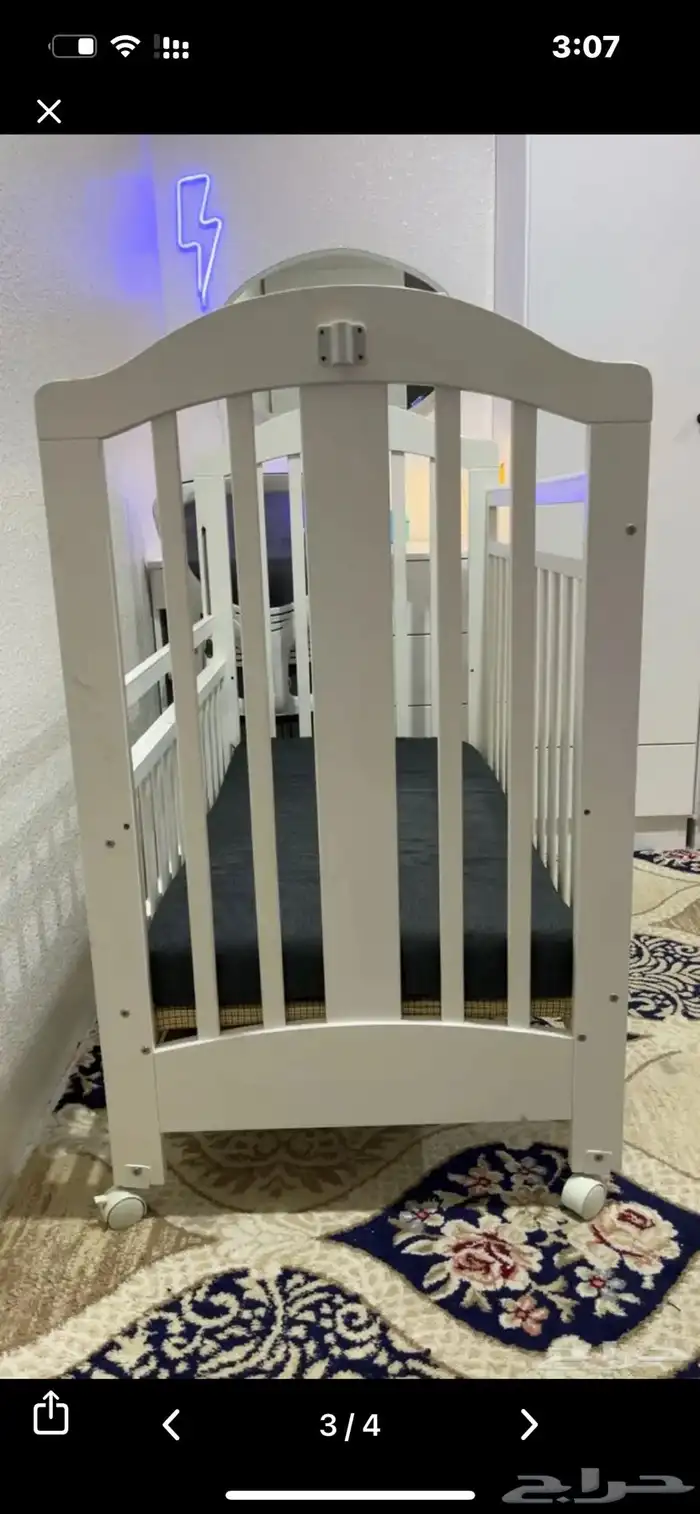 سرير اطفال نضيف 0