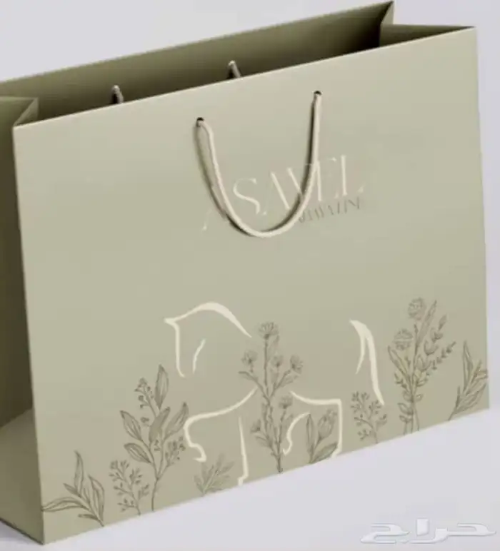 طباعة أكياس عباية أكياس عبايات استكر استكرات 0