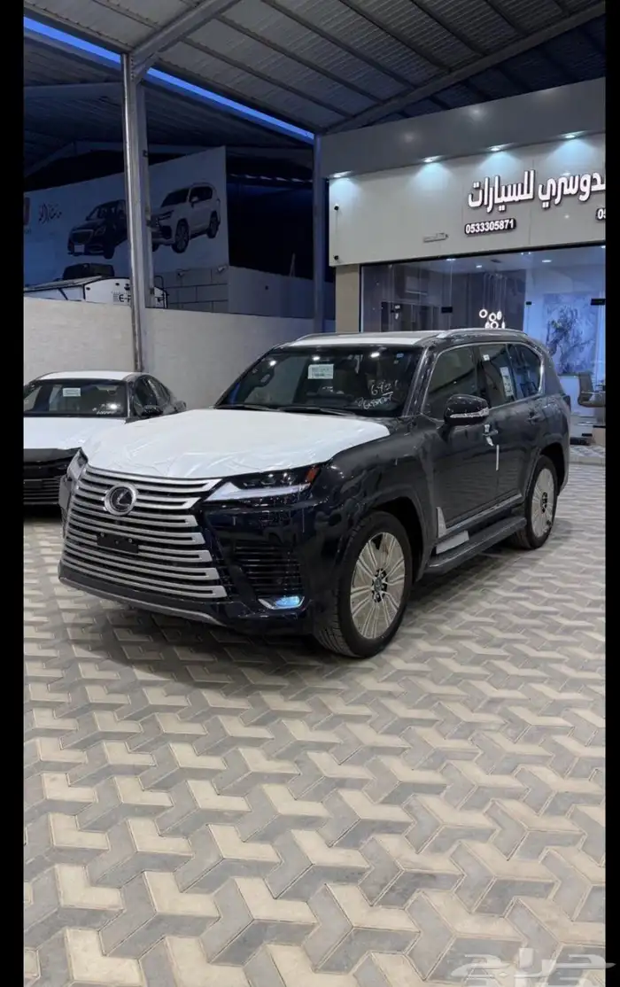 لكزس LX600 BB سعودي ابيض دخليه جملي واسود دخليه جملي 2025 13