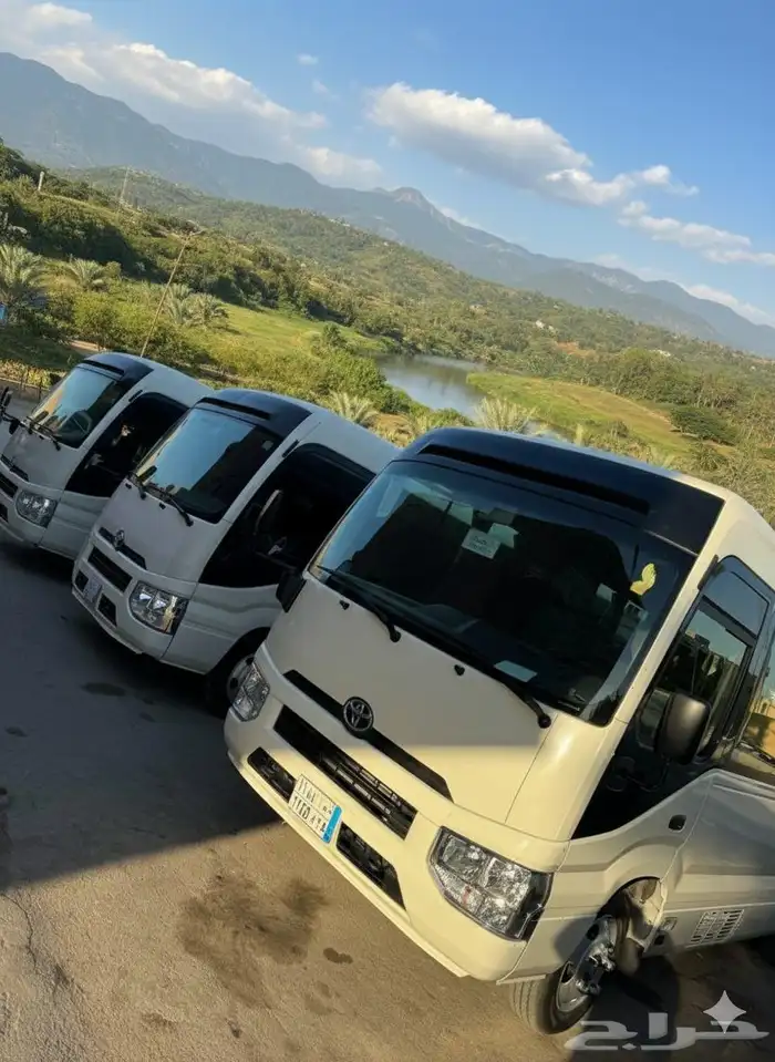 باصات للايجار مع السائق يوميه اسبوعين بالشهر فندق 1