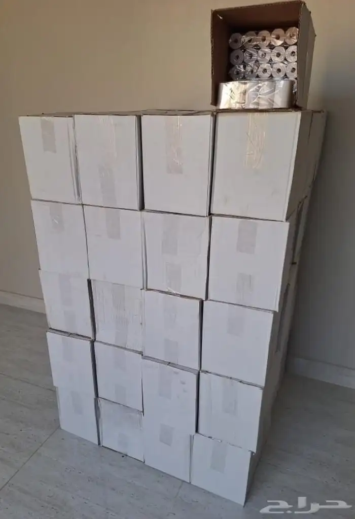 ورق حراري رول للاجهزة كاشير و اجهزة شبكة مدى 3