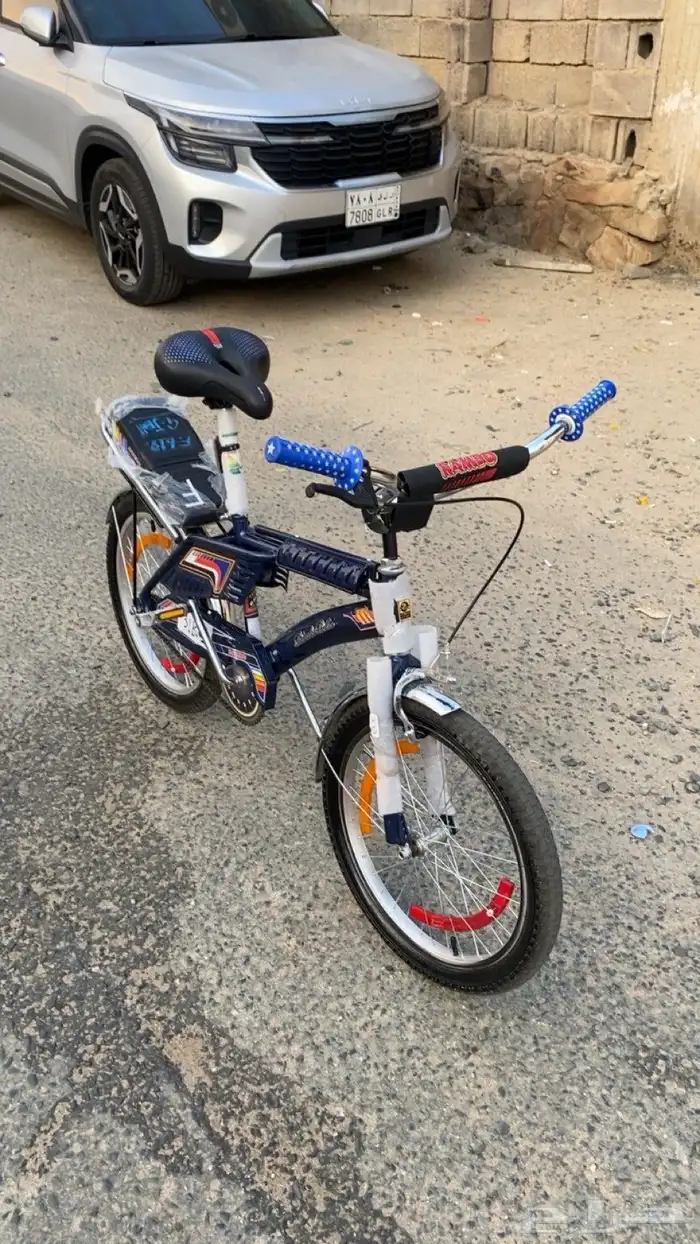 سيكل جديد لون كحلي النادر ماكمل شهر علئ سوم تبي تخفس لا تجي 2