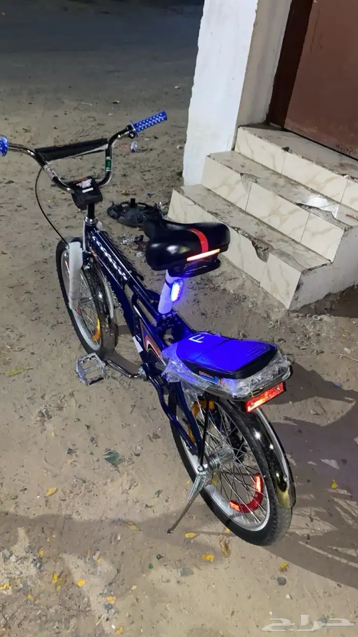 سيكل جديد لون كحلي النادر ماكمل شهر علئ سوم تبي تخفس لا تجي 0