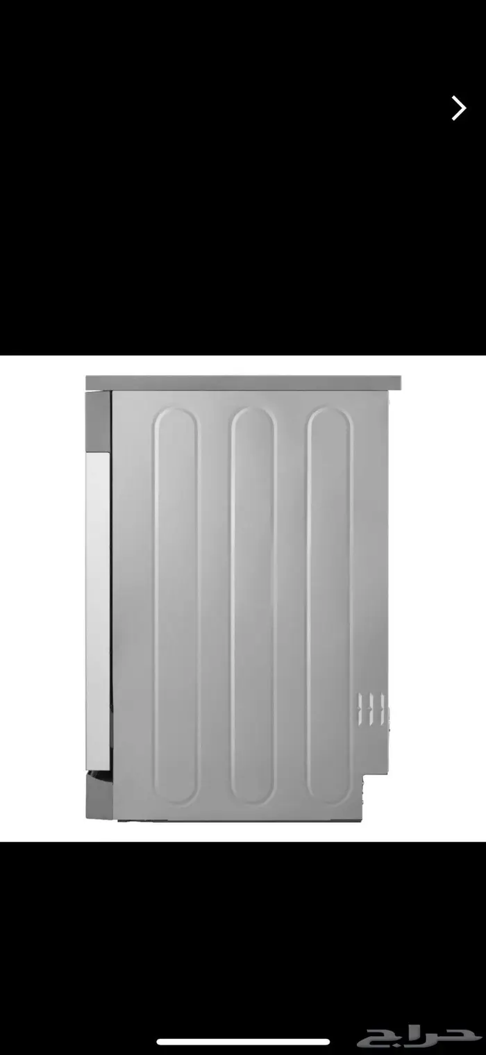 غسالة صحون LG سعة 13 مكان 8 برامج 2 رف فضي DFC811FL 0
