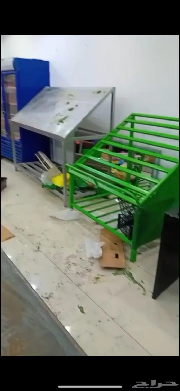 محل خضاروفواكه متكامل للبيع اوالتاجير بالخرج 1
