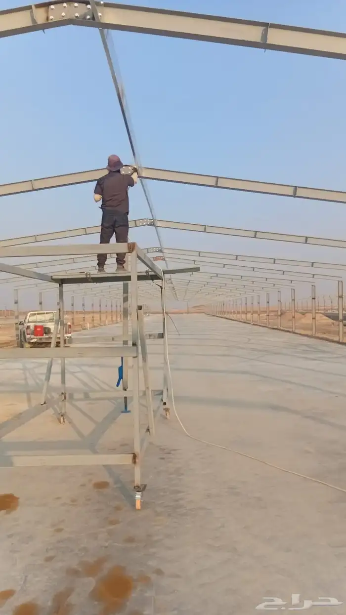 هناجر مستودعات سندويش بنل مجالس زجاجيه جلسات شتويه الاحساء 2