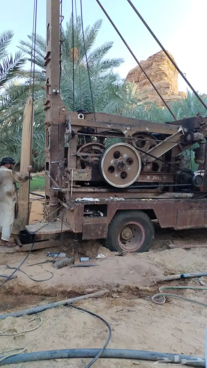 حفار ارتواز في العلا وما حولها حفر آبار تشفيط آبار وتنظيف وت 0