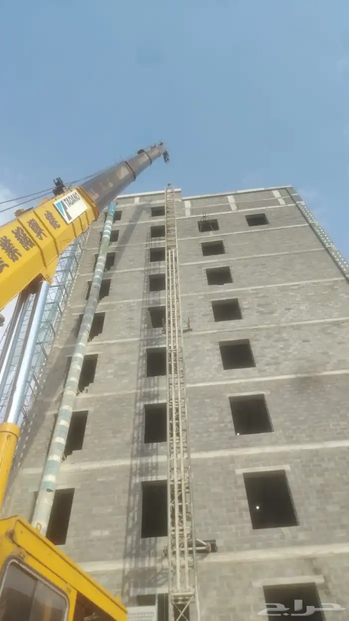 كرين ونش للايجار لرفع جميع الاوزان والاثقال 2